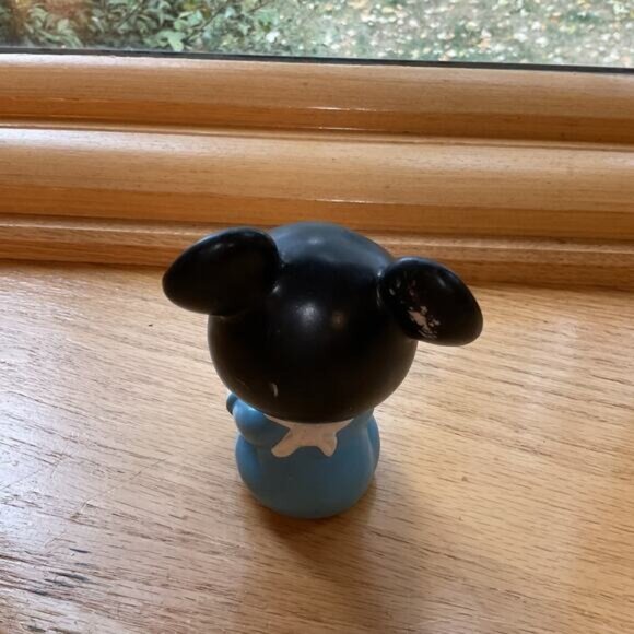 1984 Walt Disney Baby Mickey Squeaker Baby Toy - Picture 3 of 5